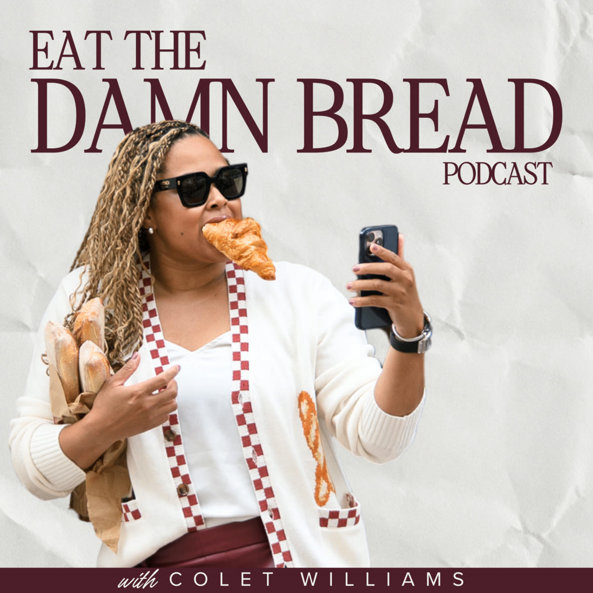 Eat the Damn Bread podcast cover art